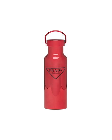 prada red water bottle